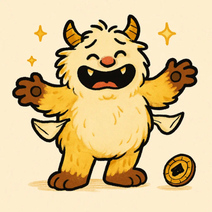 The retired beast, shrugging